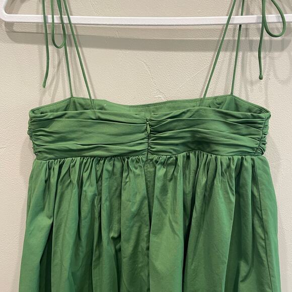 Reformation Catarina Mini Dress in Palm Green - Size: 0 - Picture 7 of 10